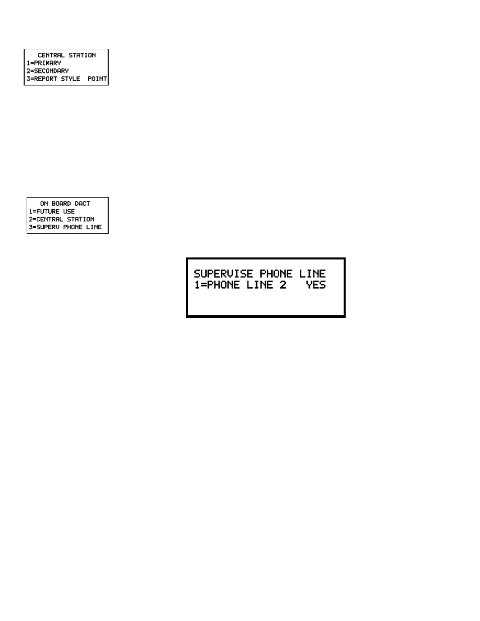 Supervise phone line 1=phone line 2 yes | Honeywell MS-9200UDLSE User Manual | Page 141 / 228