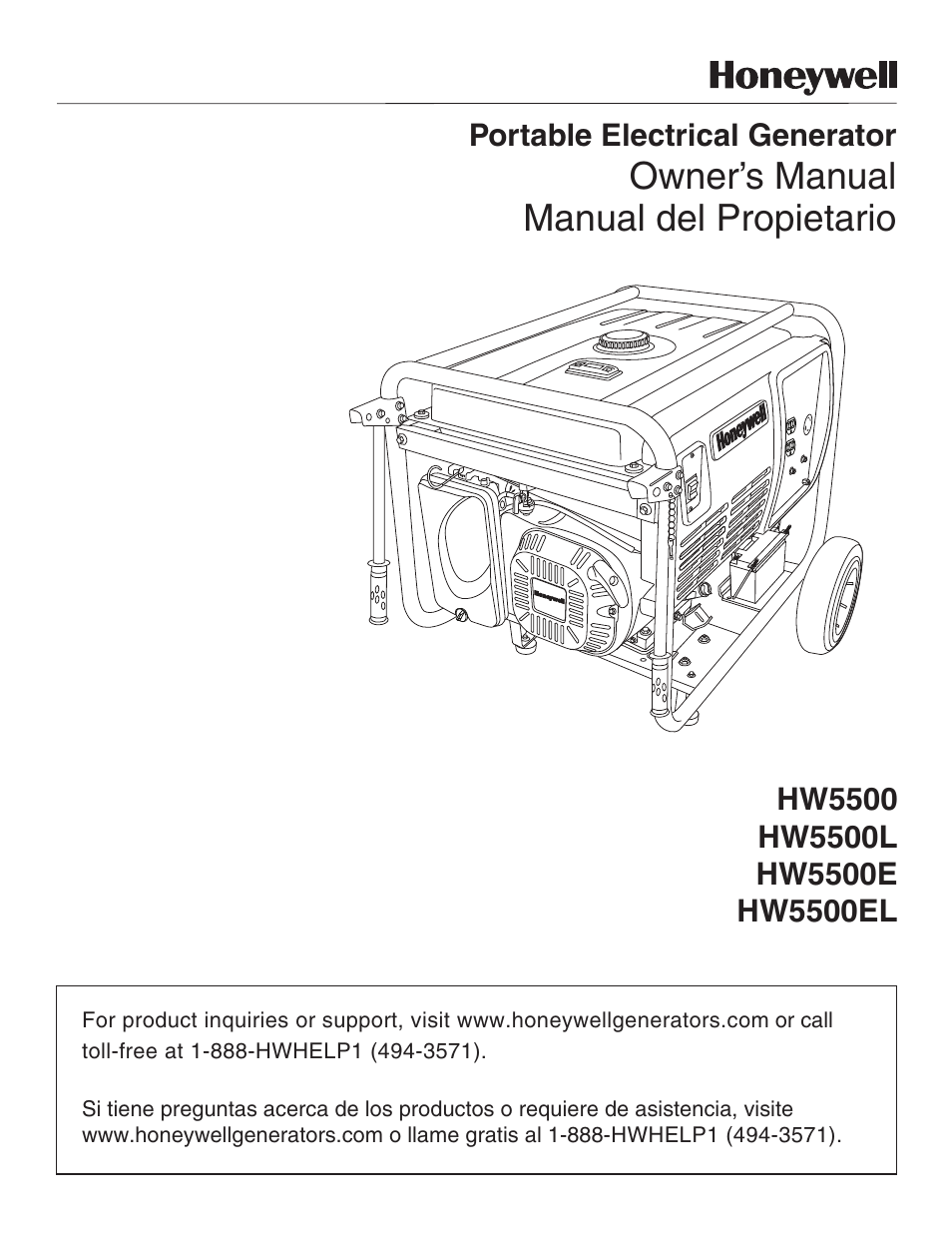 Honeywell HW5500L User Manual | 94 pages