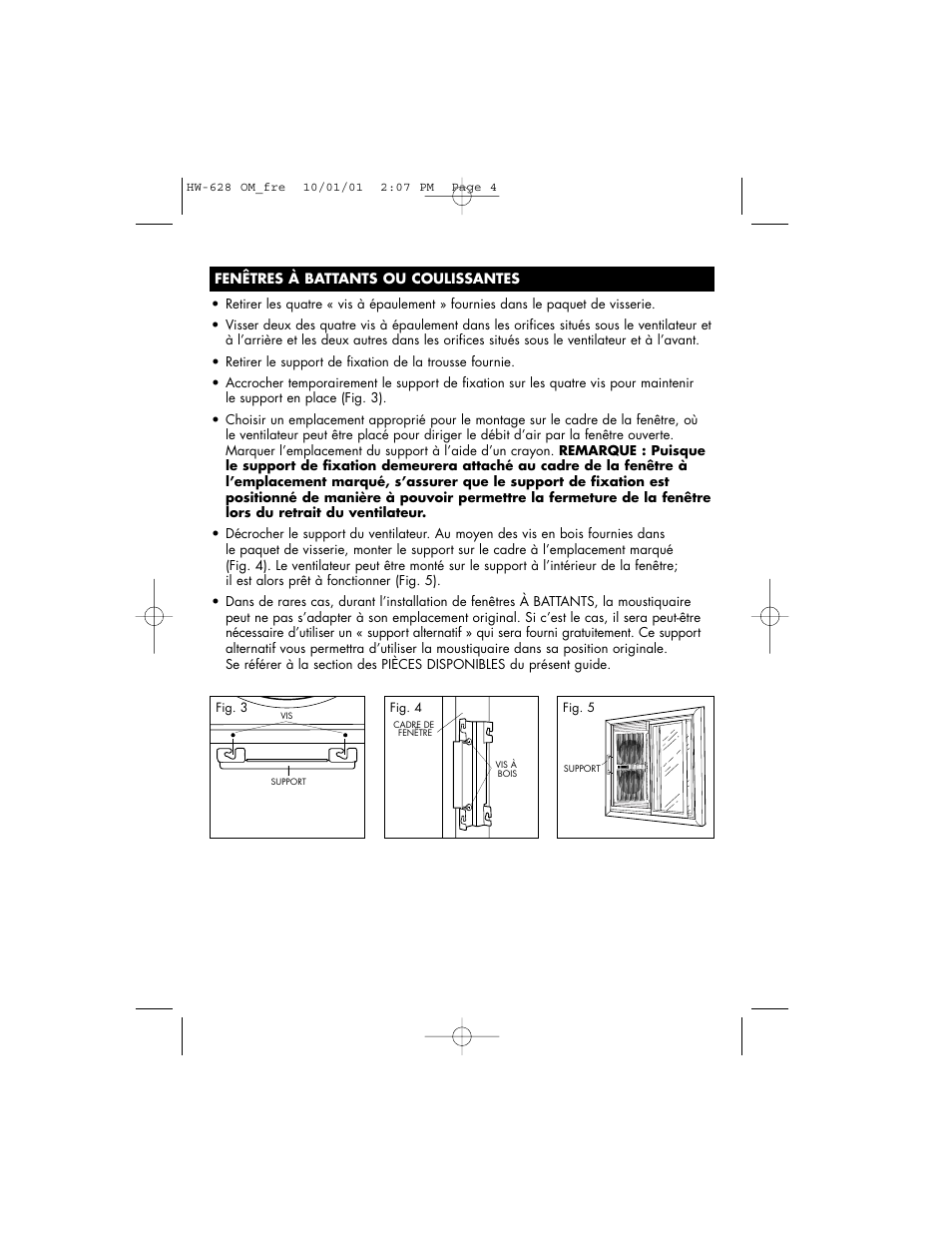 Honeywell HW-628 User Manual | Page 13 / 24