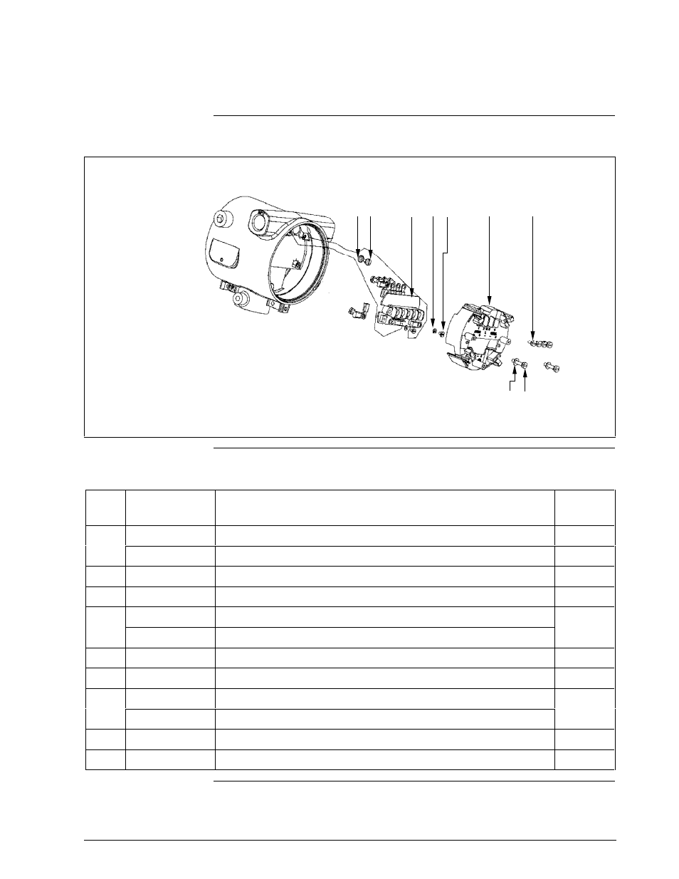 1 replacement parts | Honeywell SMV 3000 User Manual | Page 154 / 217