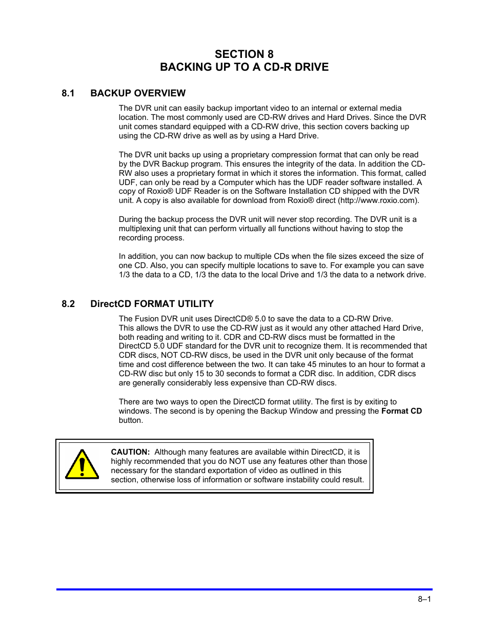 Honeywell FUSION User Manual | Page 119 / 168