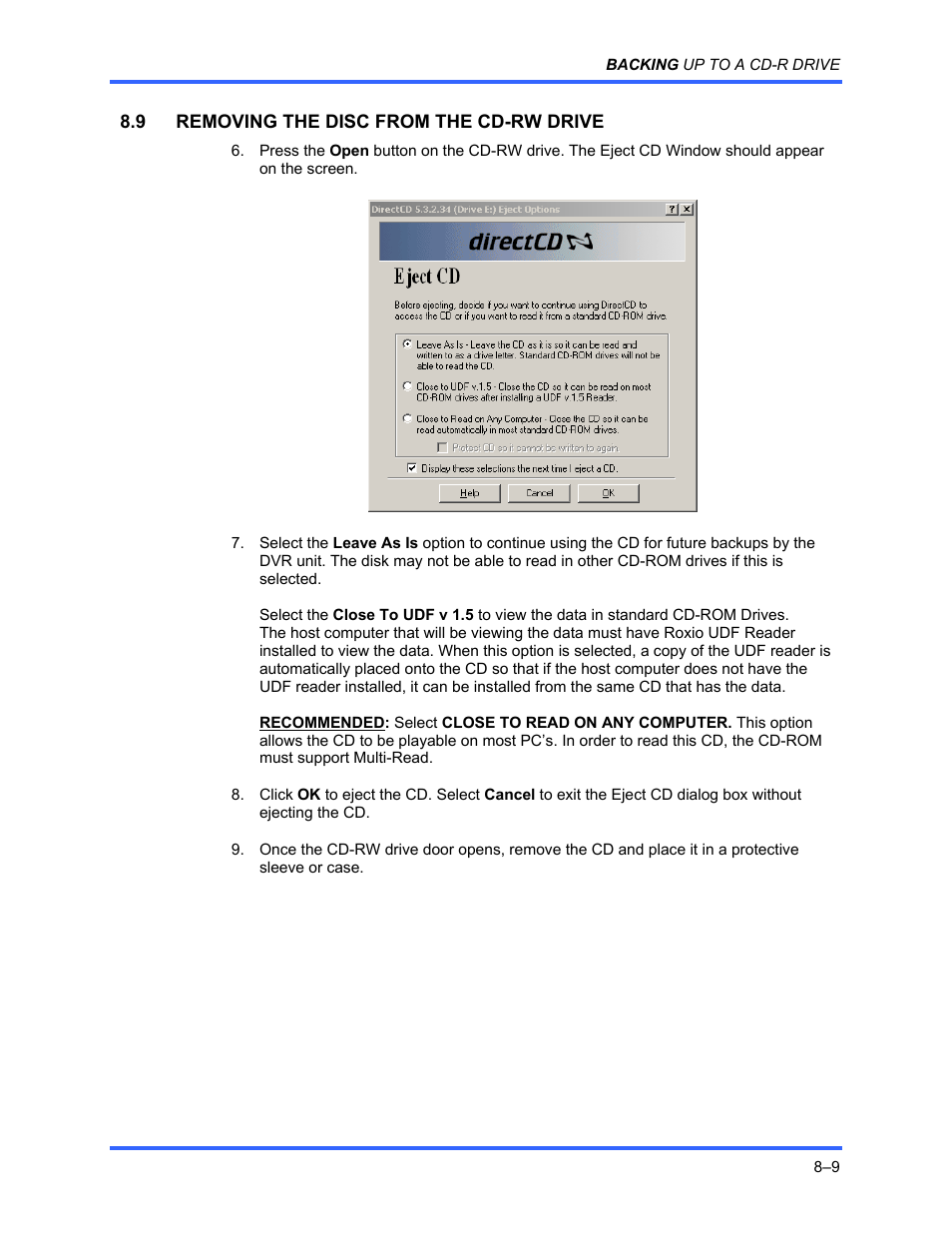 Honeywell FUSION User Manual | Page 127 / 168