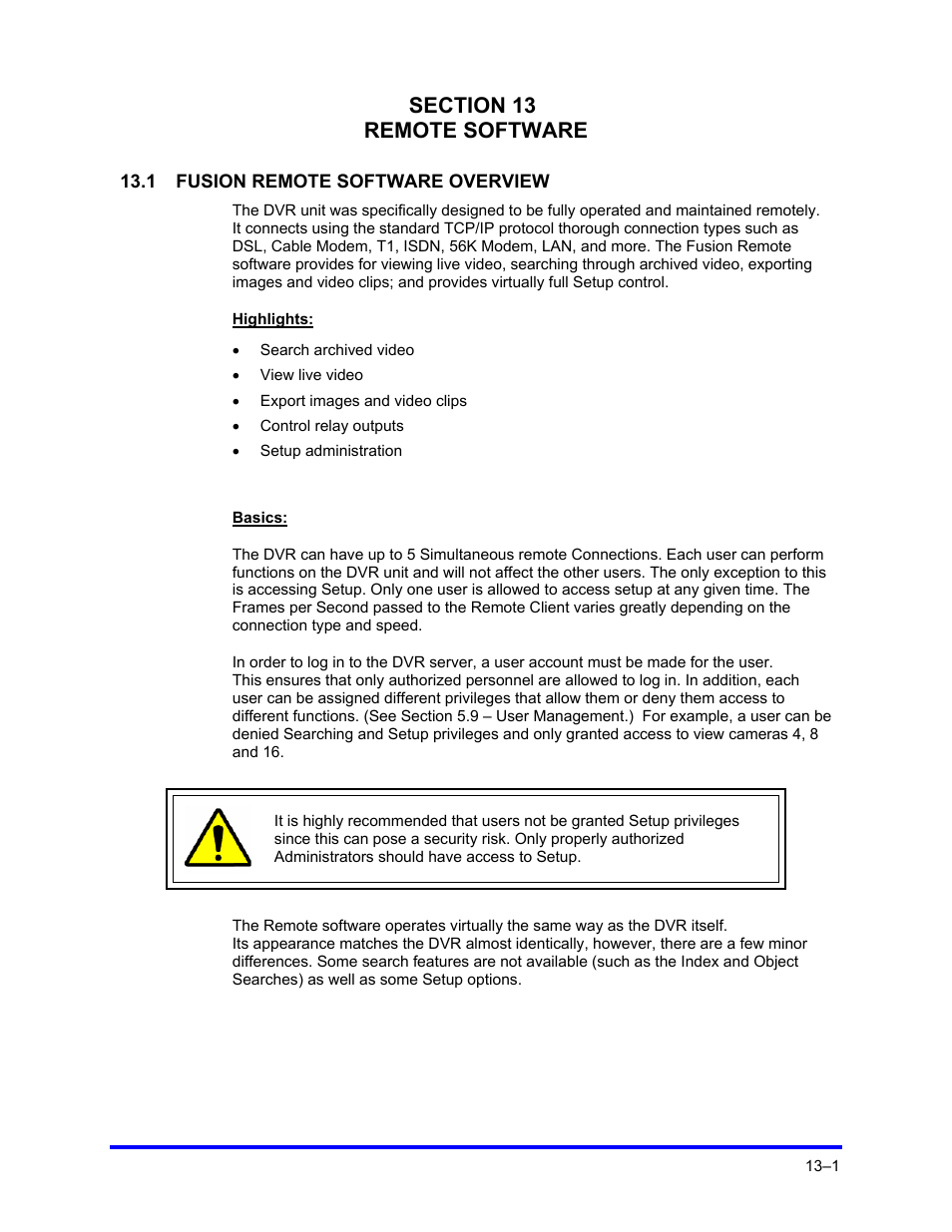 Honeywell FUSION User Manual | Page 149 / 168