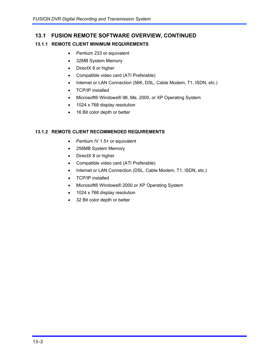 Honeywell FUSION User Manual | Page 150 / 168