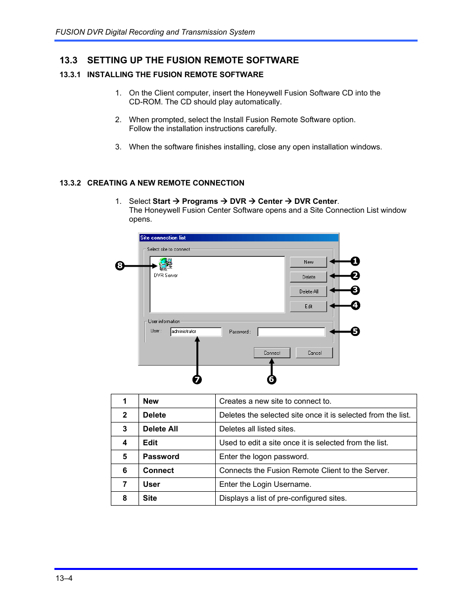 Honeywell FUSION User Manual | Page 152 / 168