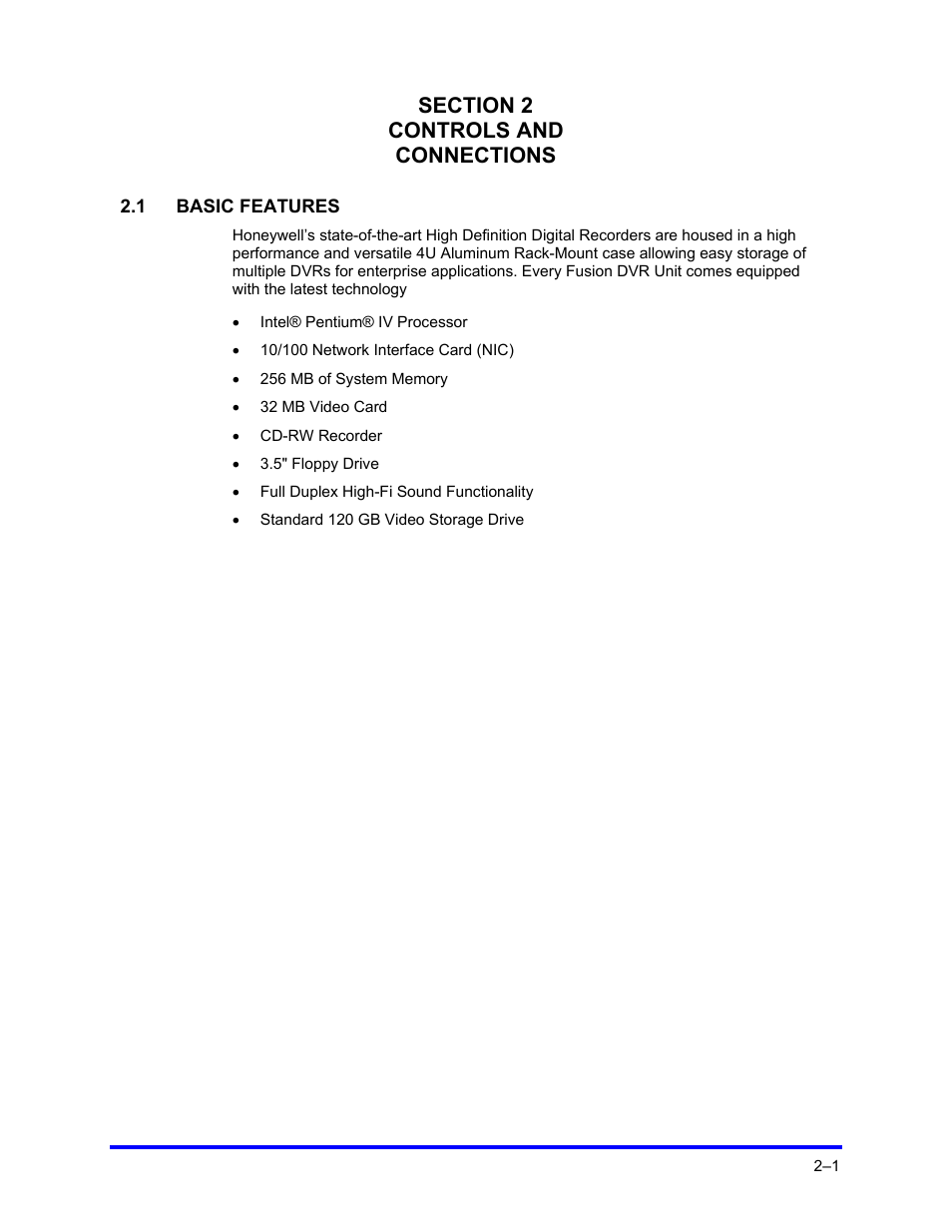 Honeywell FUSION User Manual | Page 23 / 168