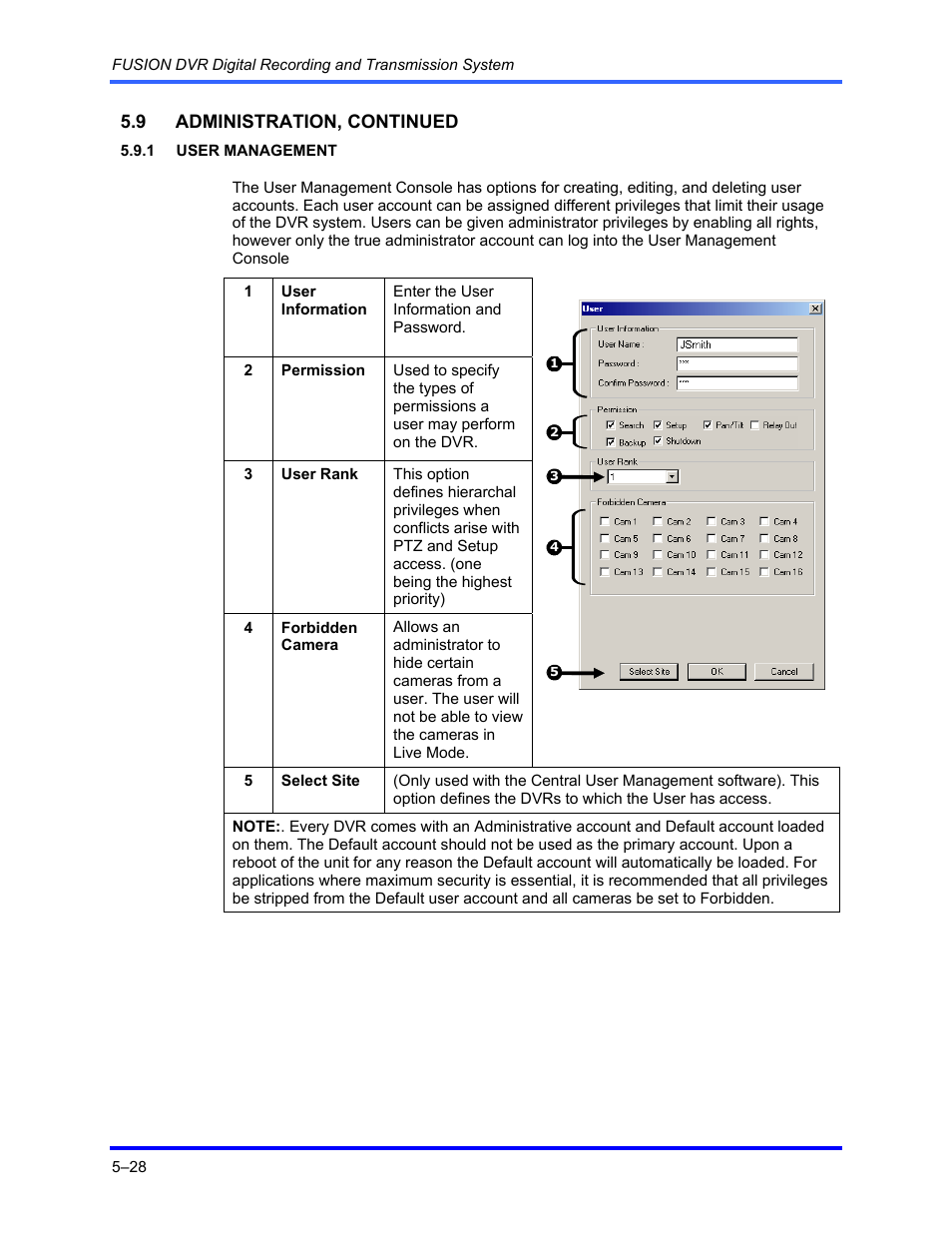 9 administration, continued | Honeywell FUSION User Manual | Page 72 / 168