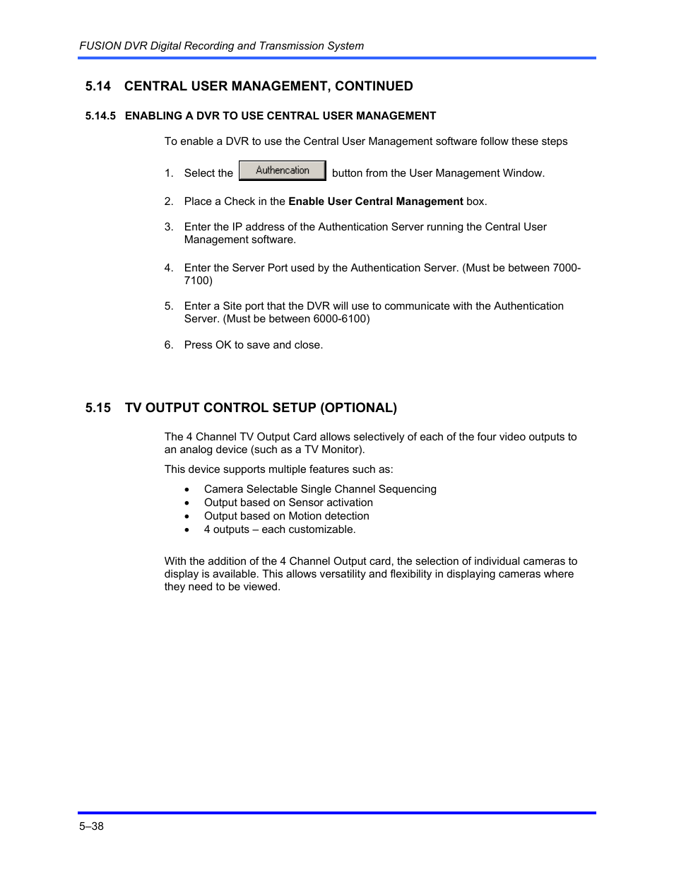 Honeywell FUSION User Manual | Page 82 / 168