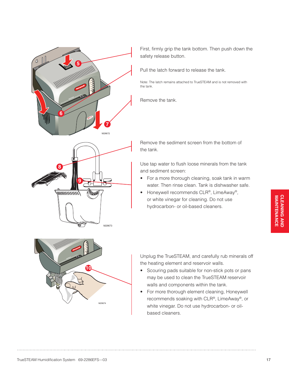 Honeywell TRUESTEAM 69-2286EFS-03 User Manual | Page 19 / 80