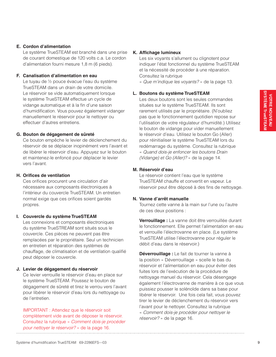 Honeywell TRUESTEAM 69-2286EFS-03 User Manual | Page 37 / 80