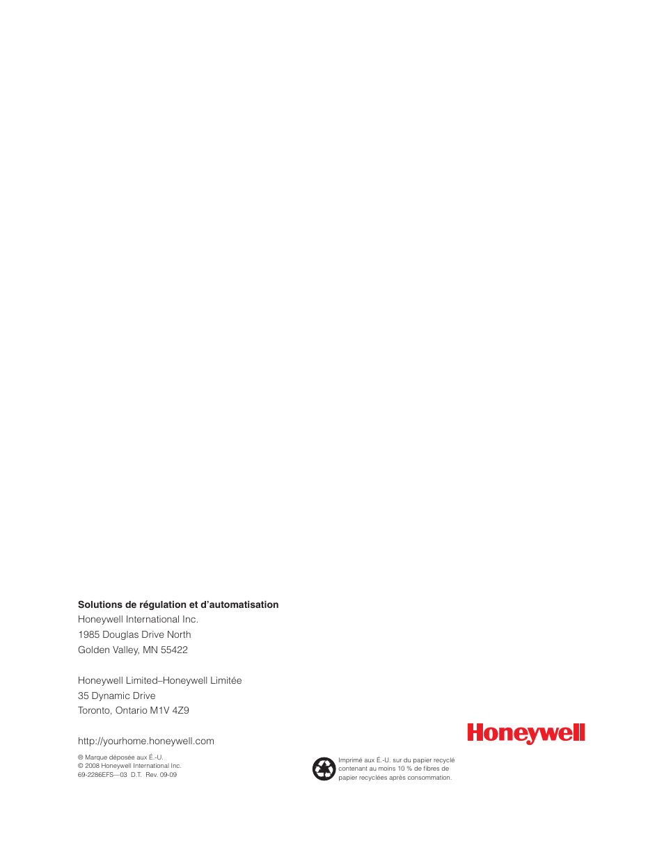 Honeywell TRUESTEAM 69-2286EFS-03 User Manual | Page 52 / 80