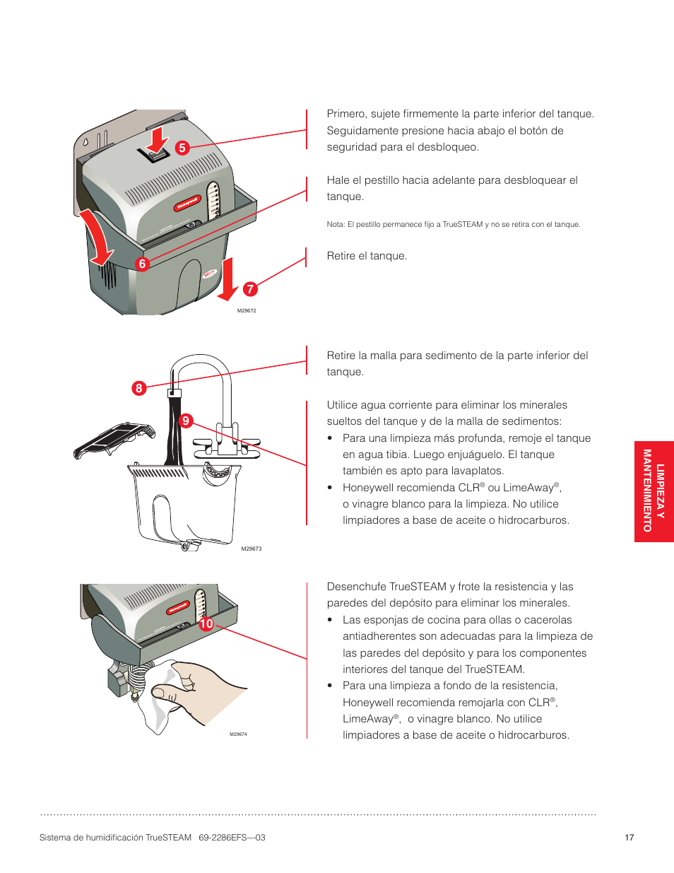 Honeywell TRUESTEAM 69-2286EFS-03 User Manual | Page 71 / 80