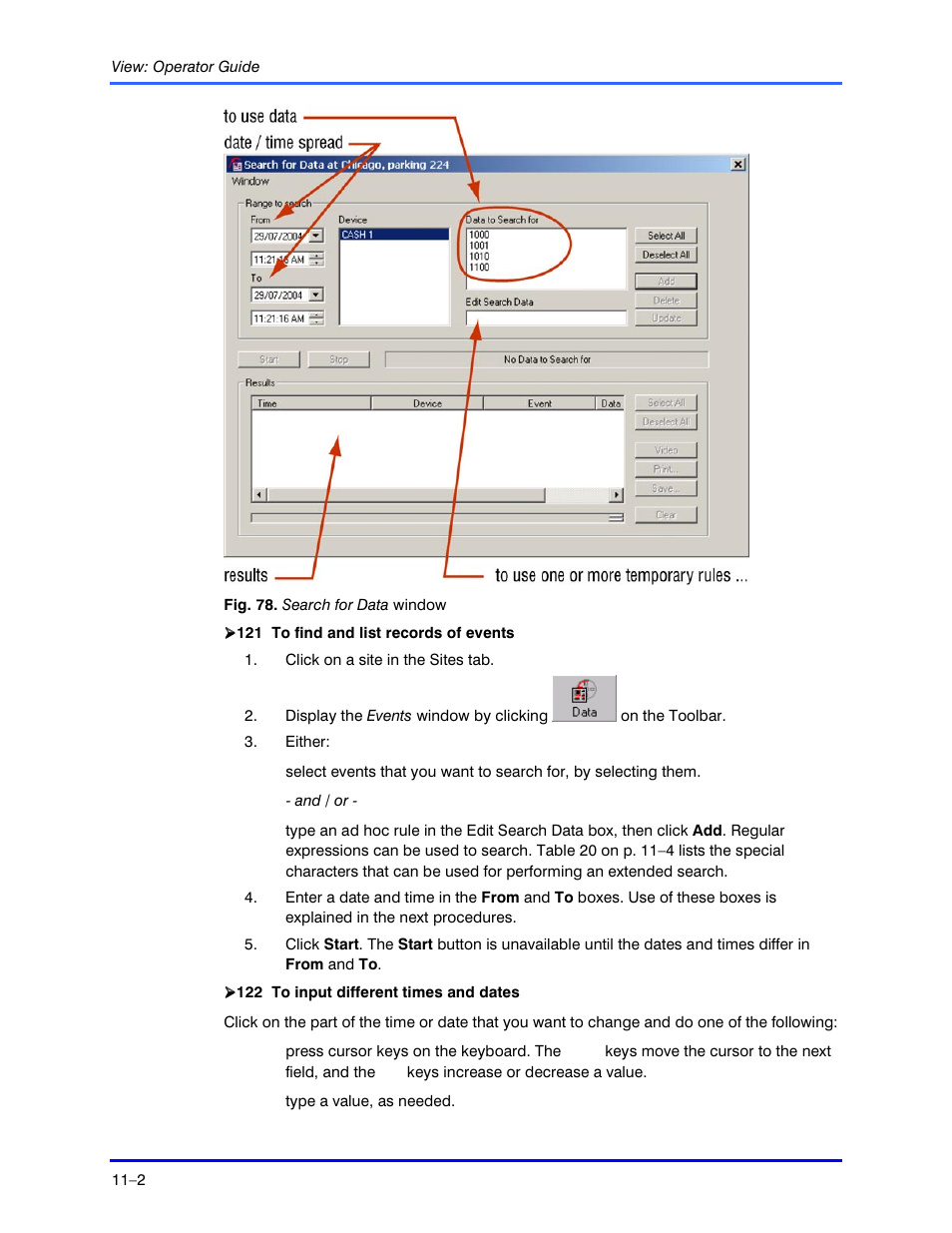 Honeywell RAPID EYE K5404V9 User Manual | Page 110 / 144