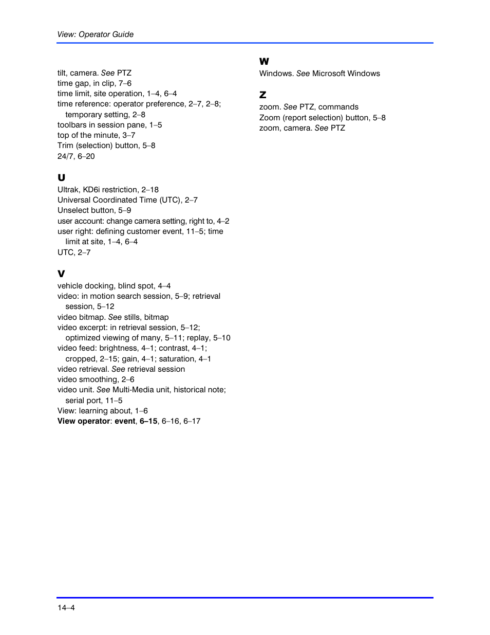 Honeywell RAPID EYE K5404V9 User Manual | Page 136 / 144