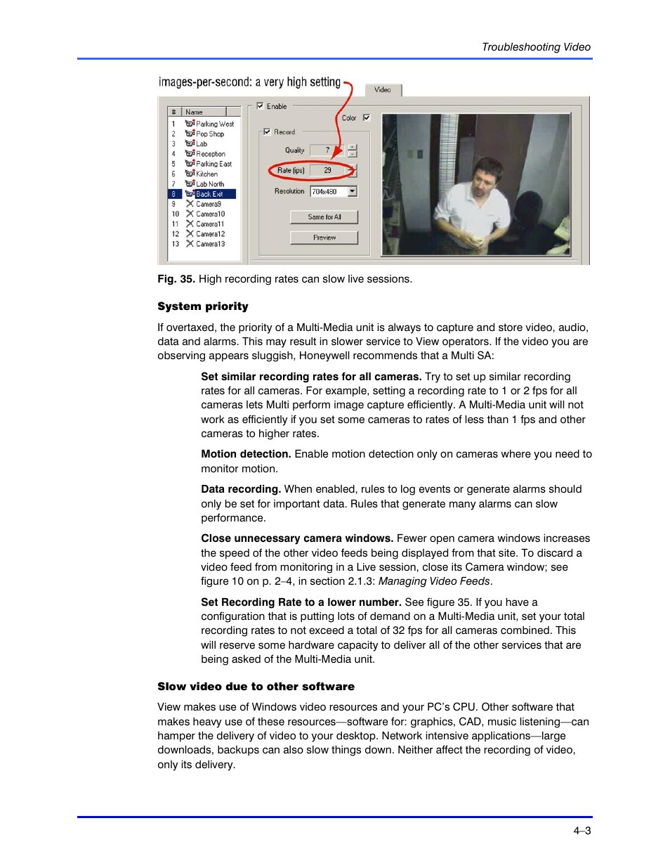 Honeywell RAPID EYE K5404V9 User Manual | Page 47 / 144