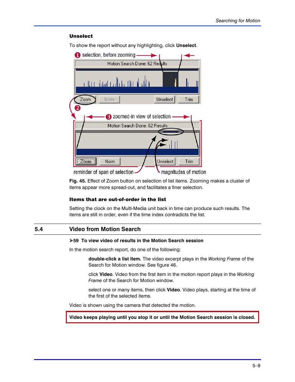 Honeywell RAPID EYE K5404V9 User Manual | Page 57 / 144
