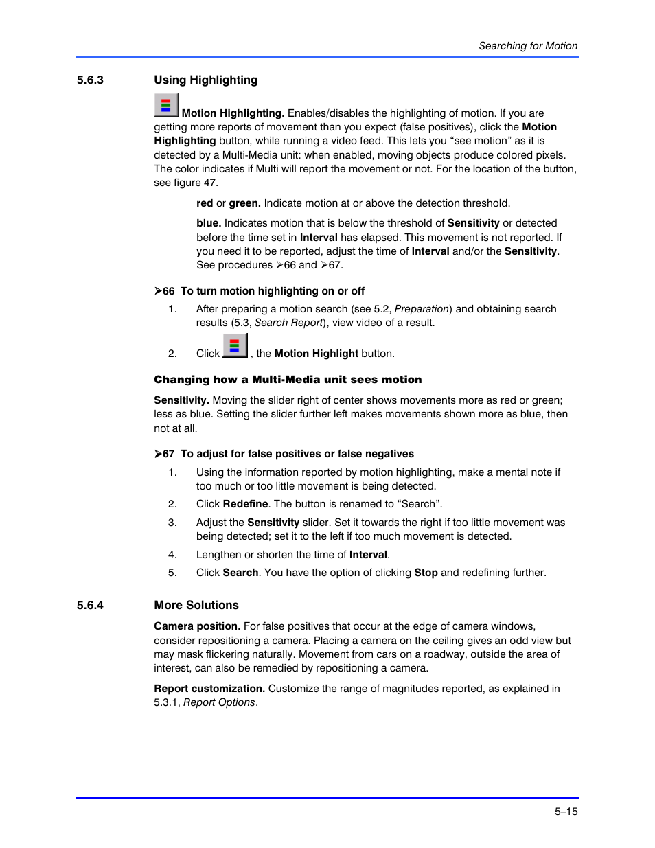 Honeywell RAPID EYE K5404V9 User Manual | Page 63 / 144