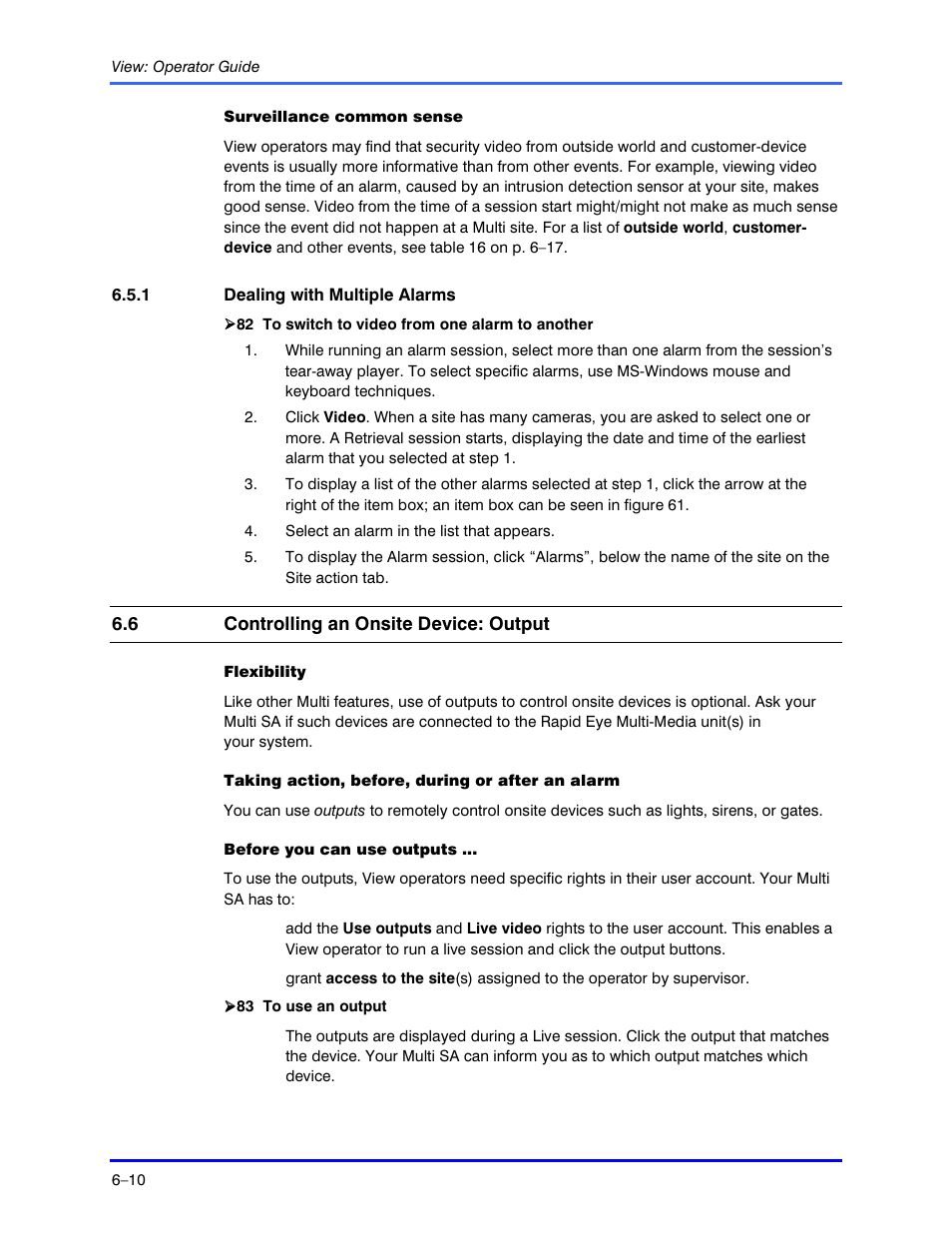 Honeywell RAPID EYE K5404V9 User Manual | Page 74 / 144