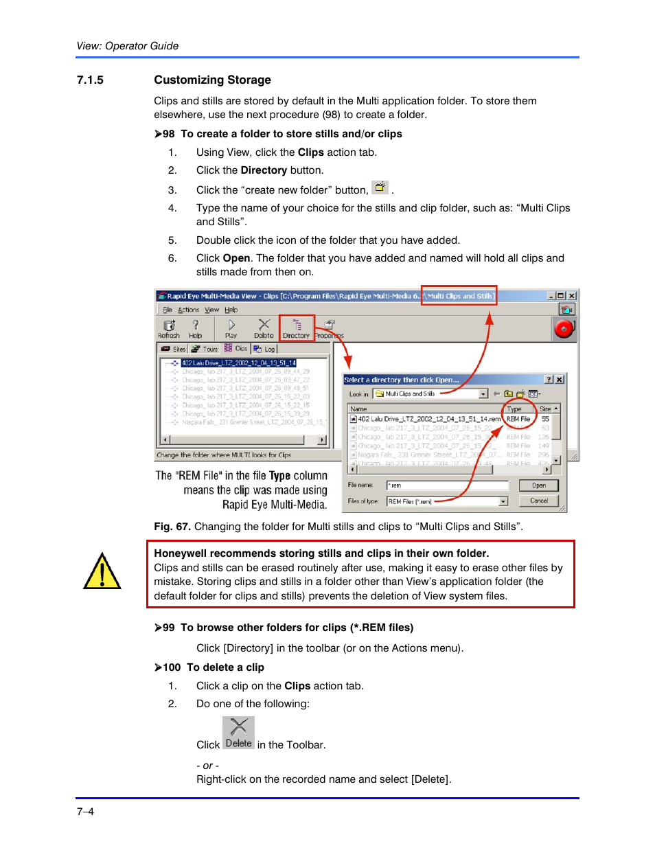 Honeywell RAPID EYE K5404V9 User Manual | Page 90 / 144