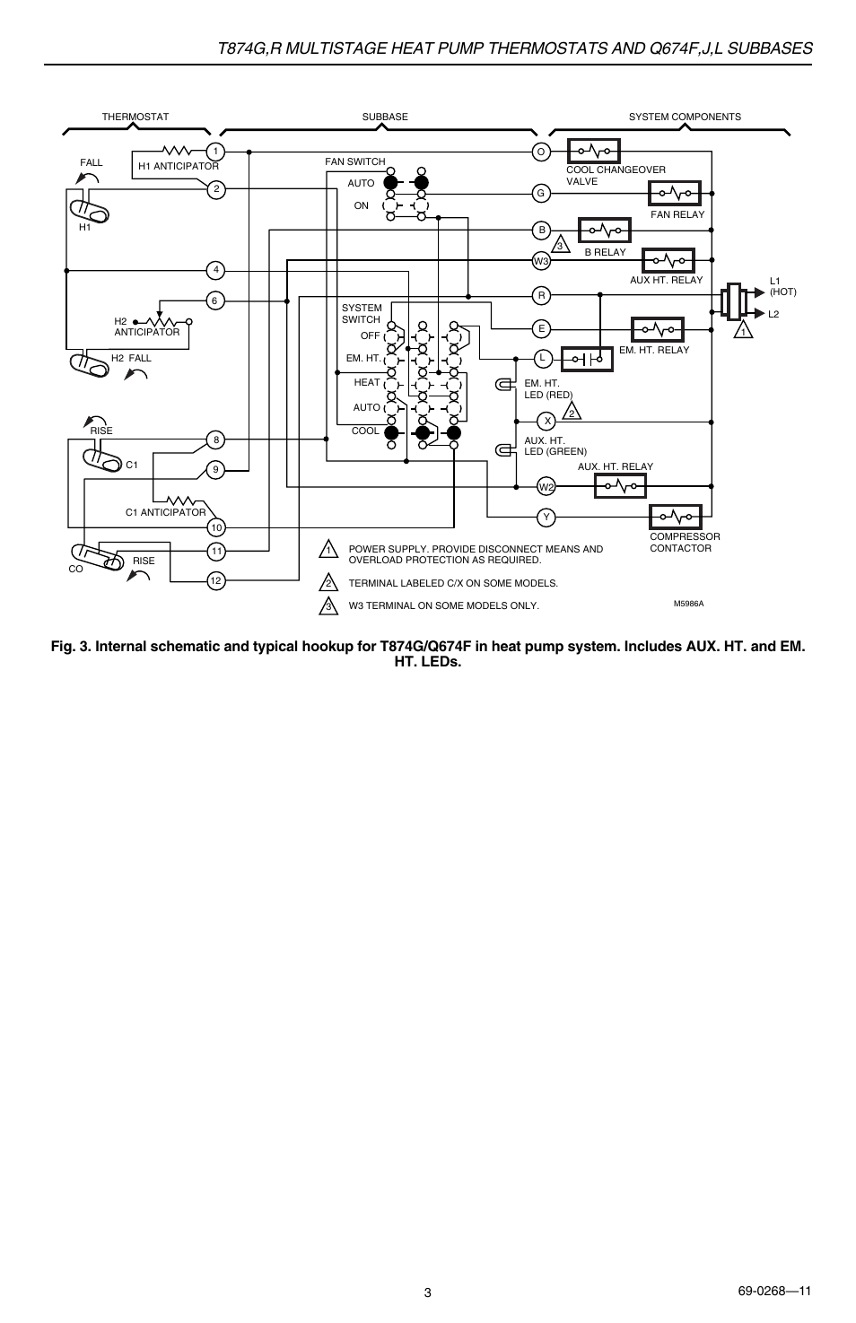 Honeywell Q674F User Manual | Page 3 / 12