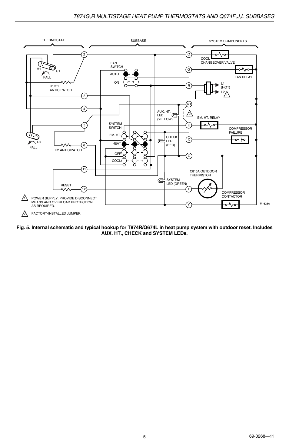 Honeywell Q674F User Manual | Page 5 / 12