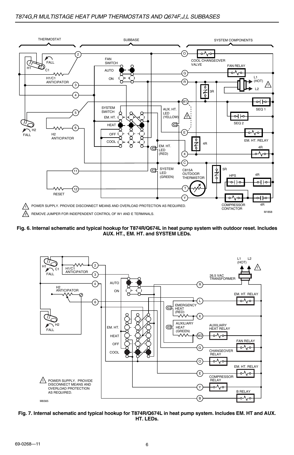 Honeywell Q674F User Manual | Page 6 / 12