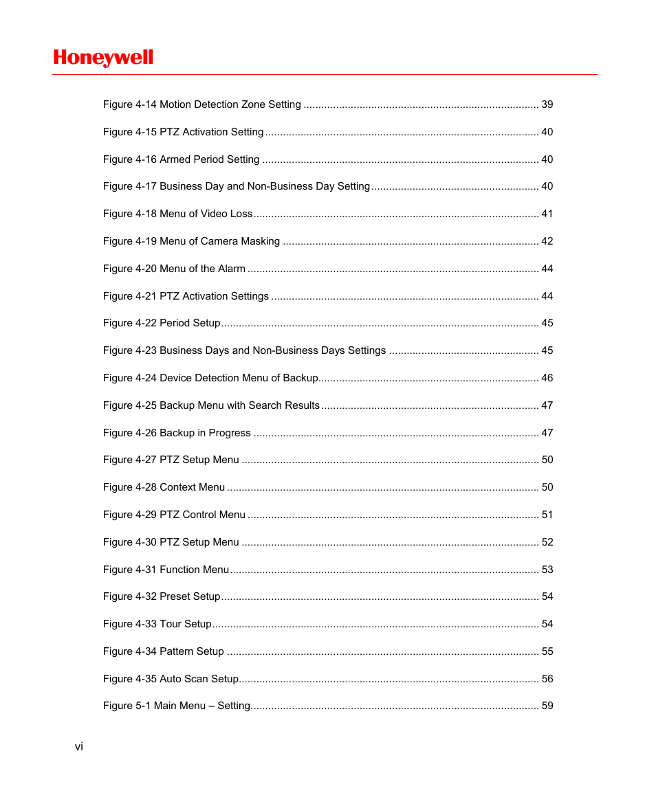Honeywell | Honeywell HD-16DVR-C User Manual | Page 8 / 169