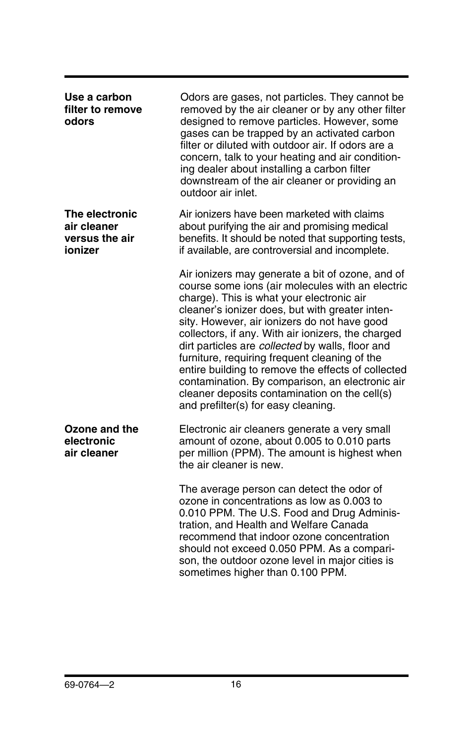Honeywell F58F User Manual | Page 18 / 28