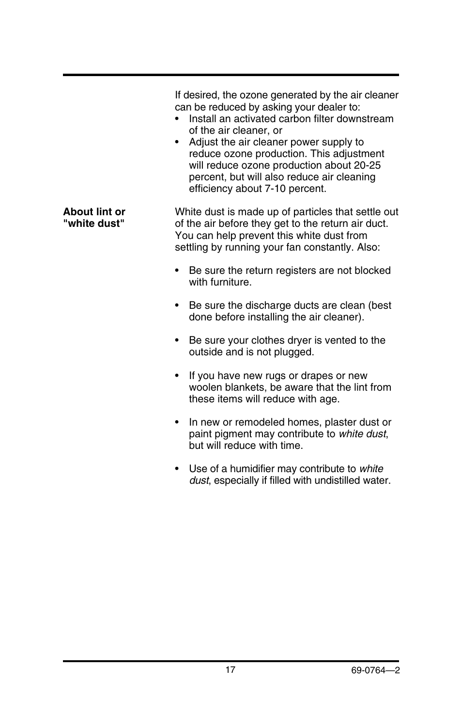 Honeywell F58F User Manual | Page 19 / 28