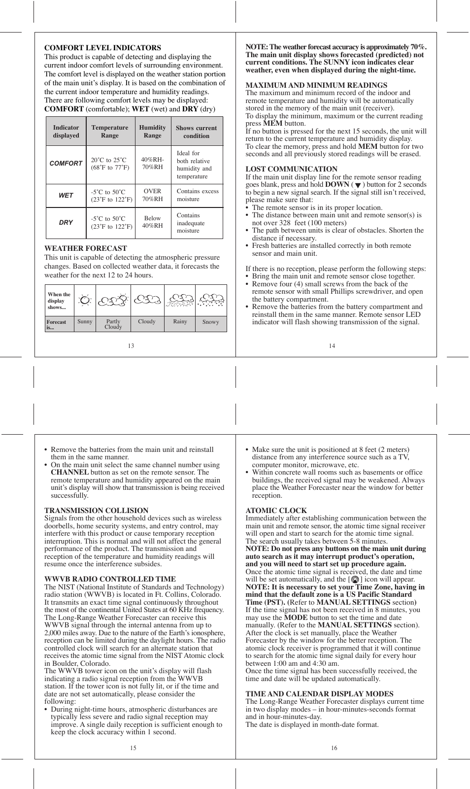 Honeywell TE532ELW User Manual | Page 4 / 6