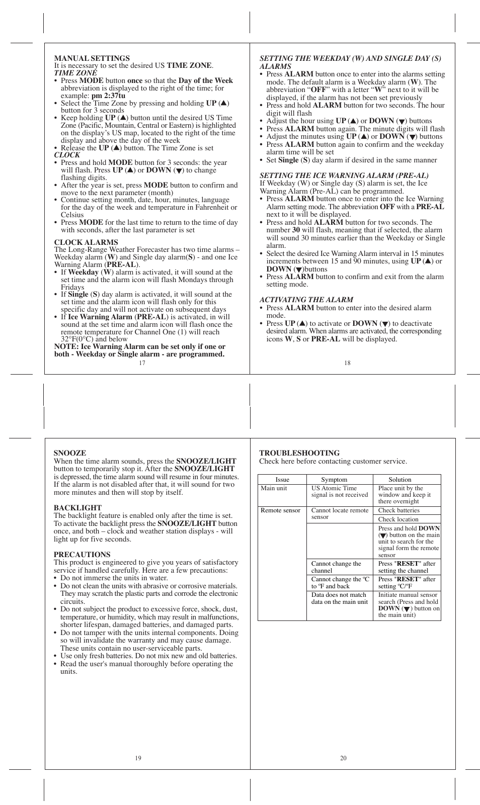 Honeywell TE532ELW User Manual | Page 5 / 6