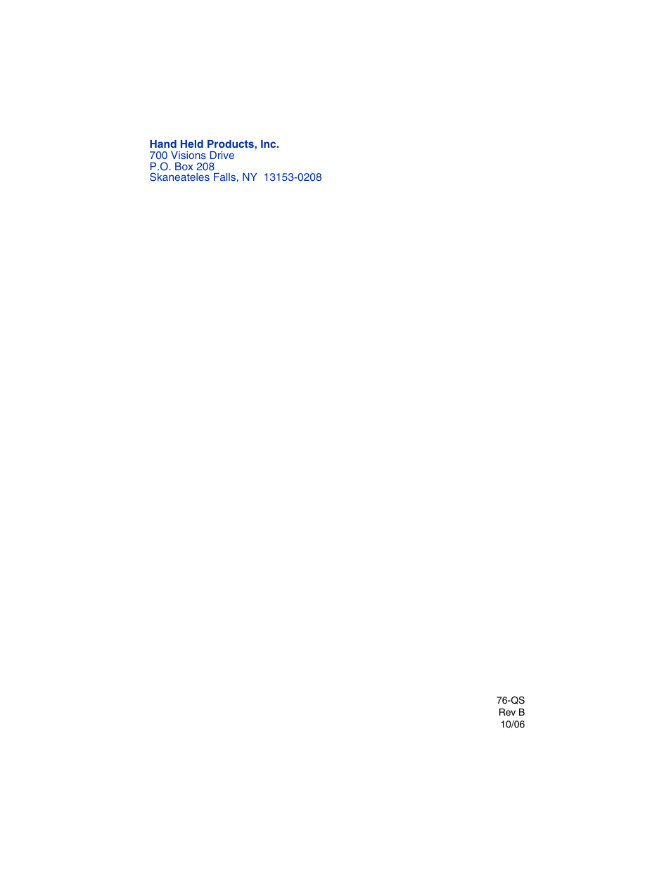 Honeywell Dolphin 7600 Series User Manual | Page 12 / 12