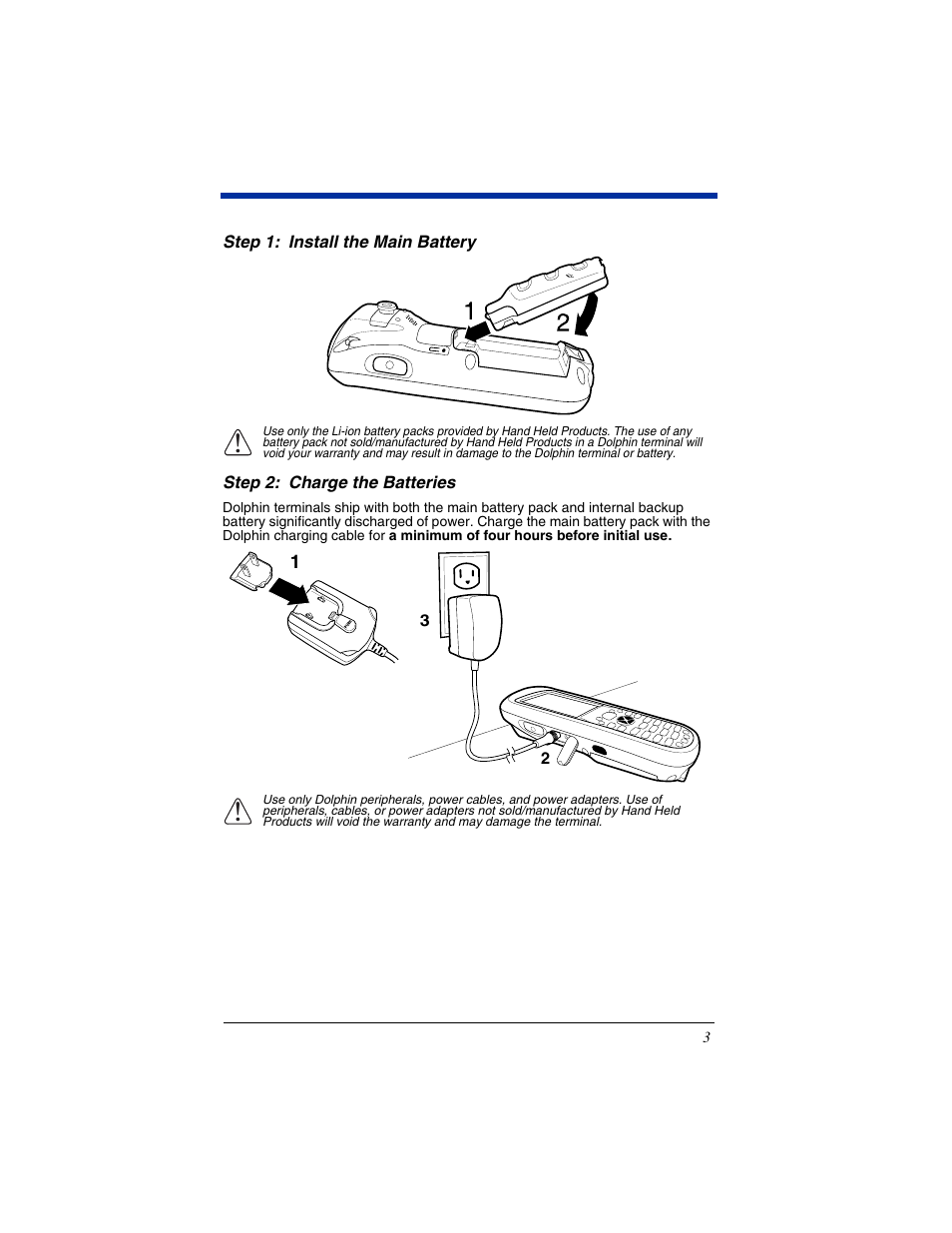 Honeywell Dolphin 7600 Series User Manual | Page 5 / 12