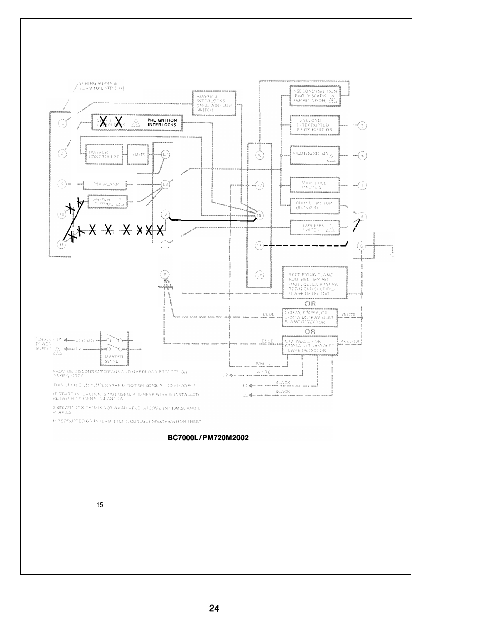 Honeywell BC7000L1000 User Manual | Page 24 / 33