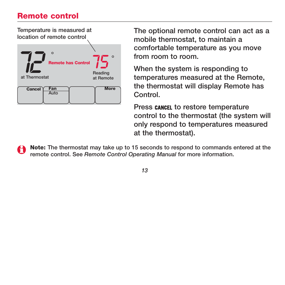 Honeywell FOCUSPRO TH6320R User Manual | Page 15 / 64