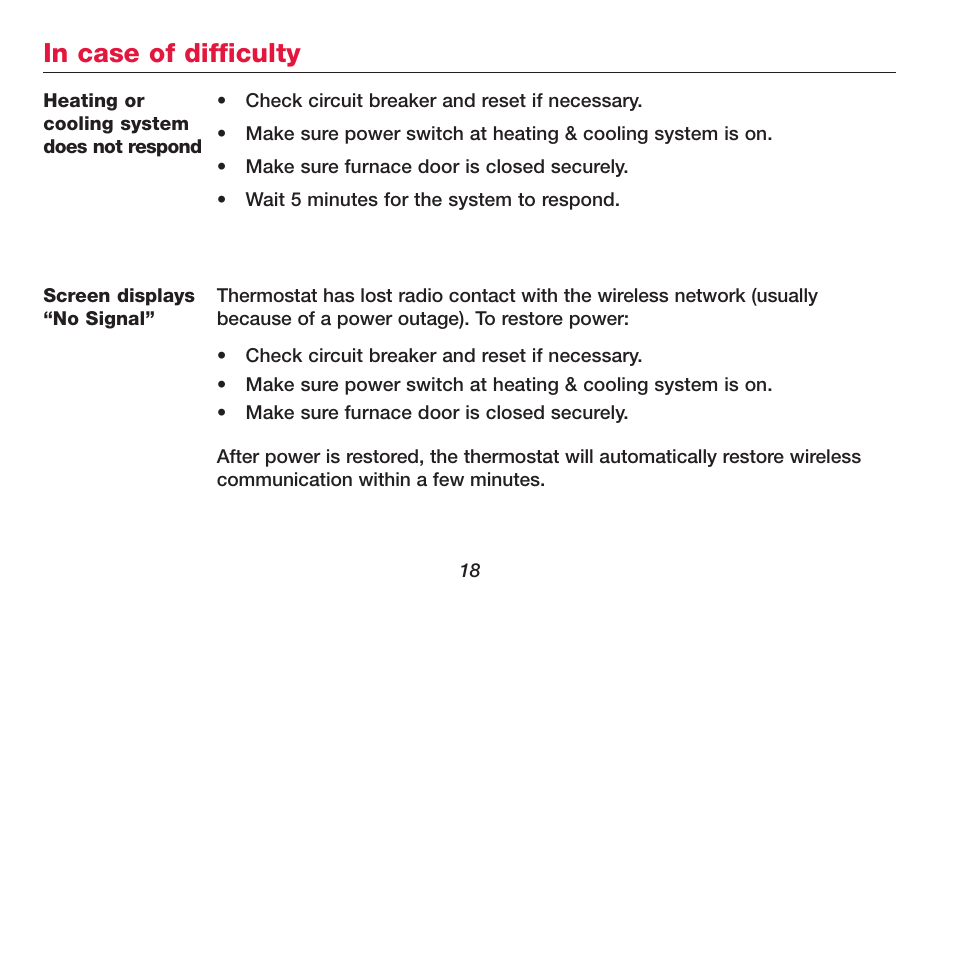 Honeywell FOCUSPRO TH6320R User Manual | Page 20 / 64