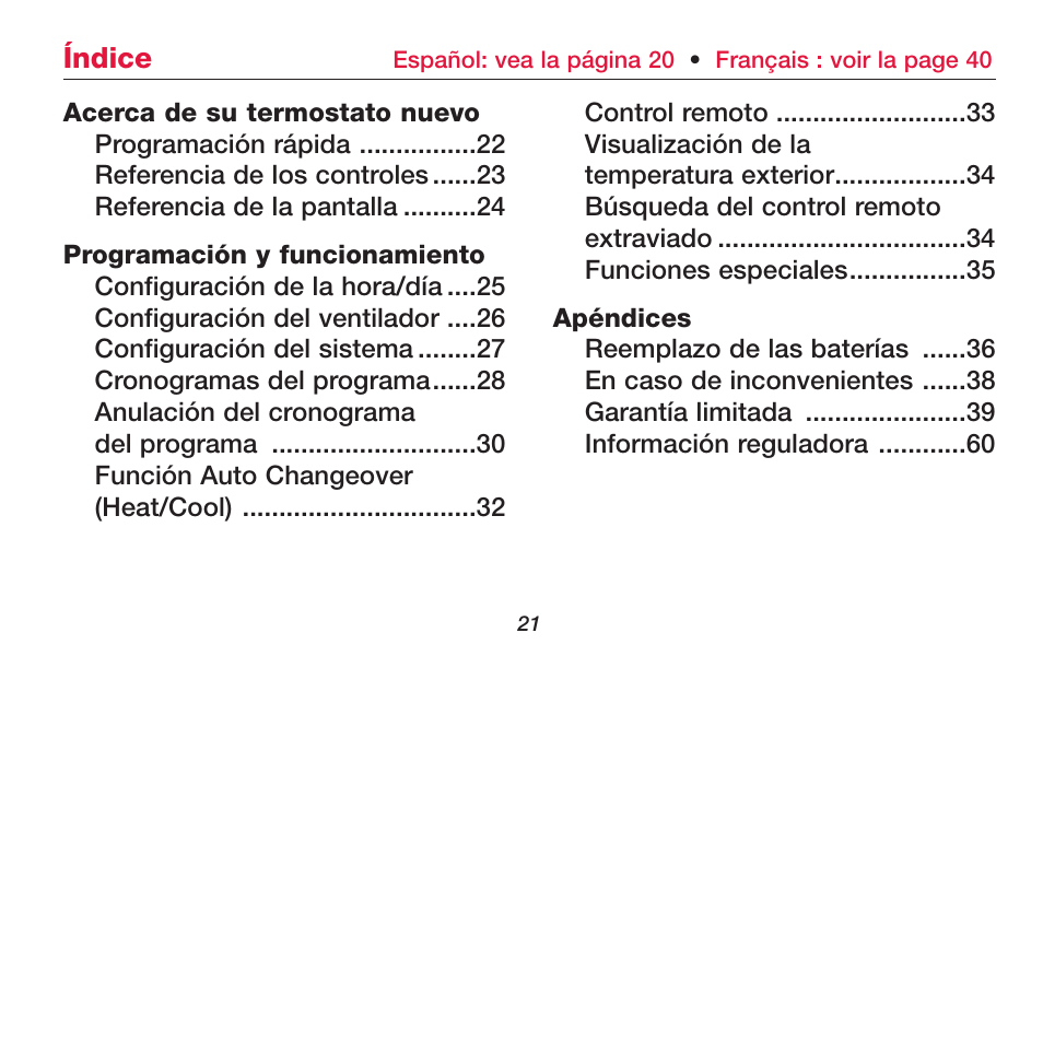 Honeywell FOCUSPRO TH6320R User Manual | Page 23 / 64