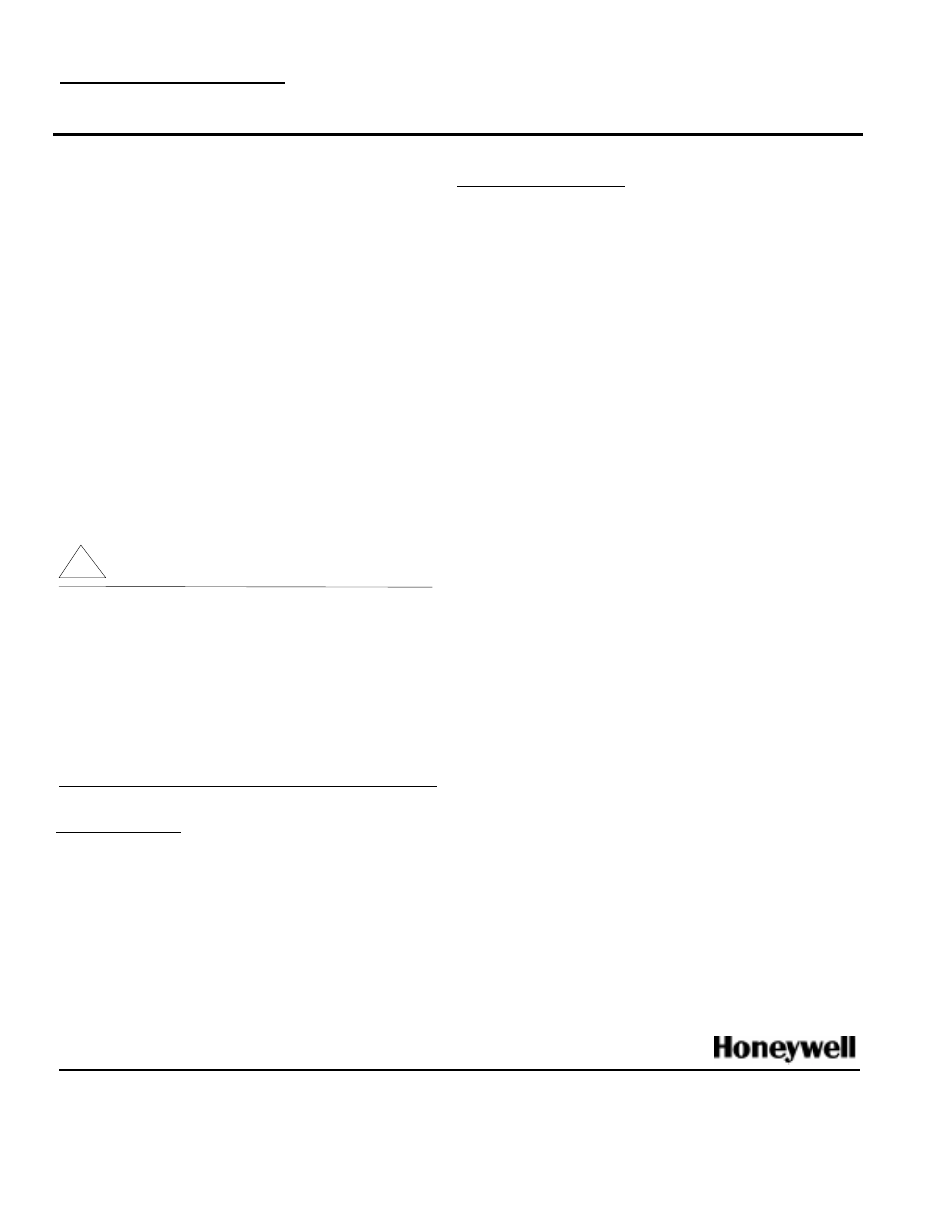 Operation and checkout, Caution | Honeywell ML6874 User Manual | Page 6 / 6