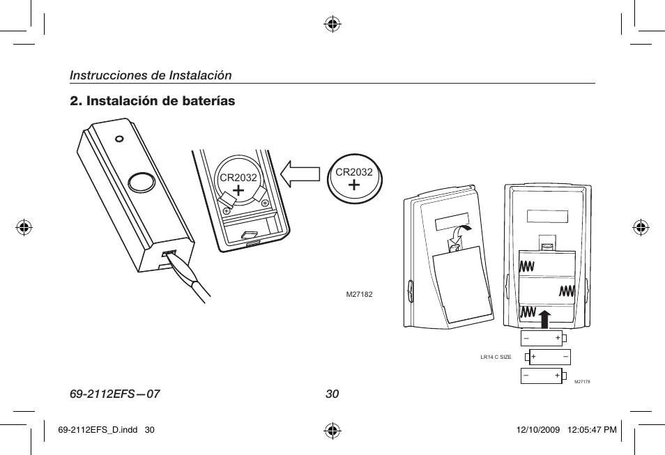 Honeywell RCWL210A User Manual | Page 32 / 44