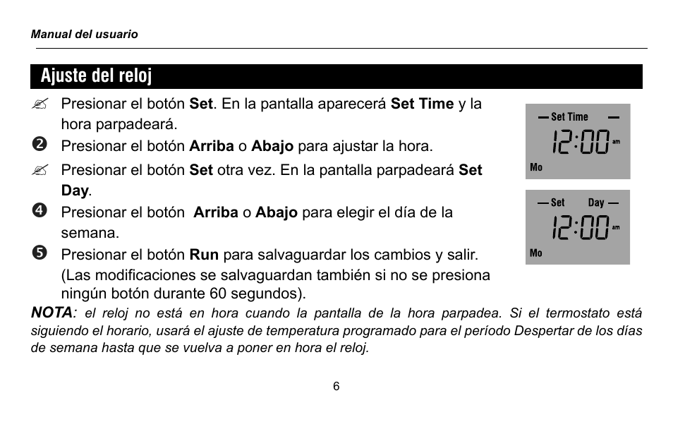 Honeywell RTH2300 User Manual | Page 30 / 44