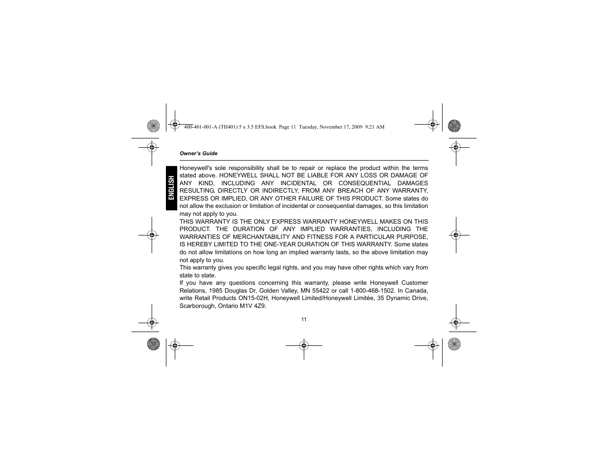 Honeywell 72838 User Manual | Page 14 / 40