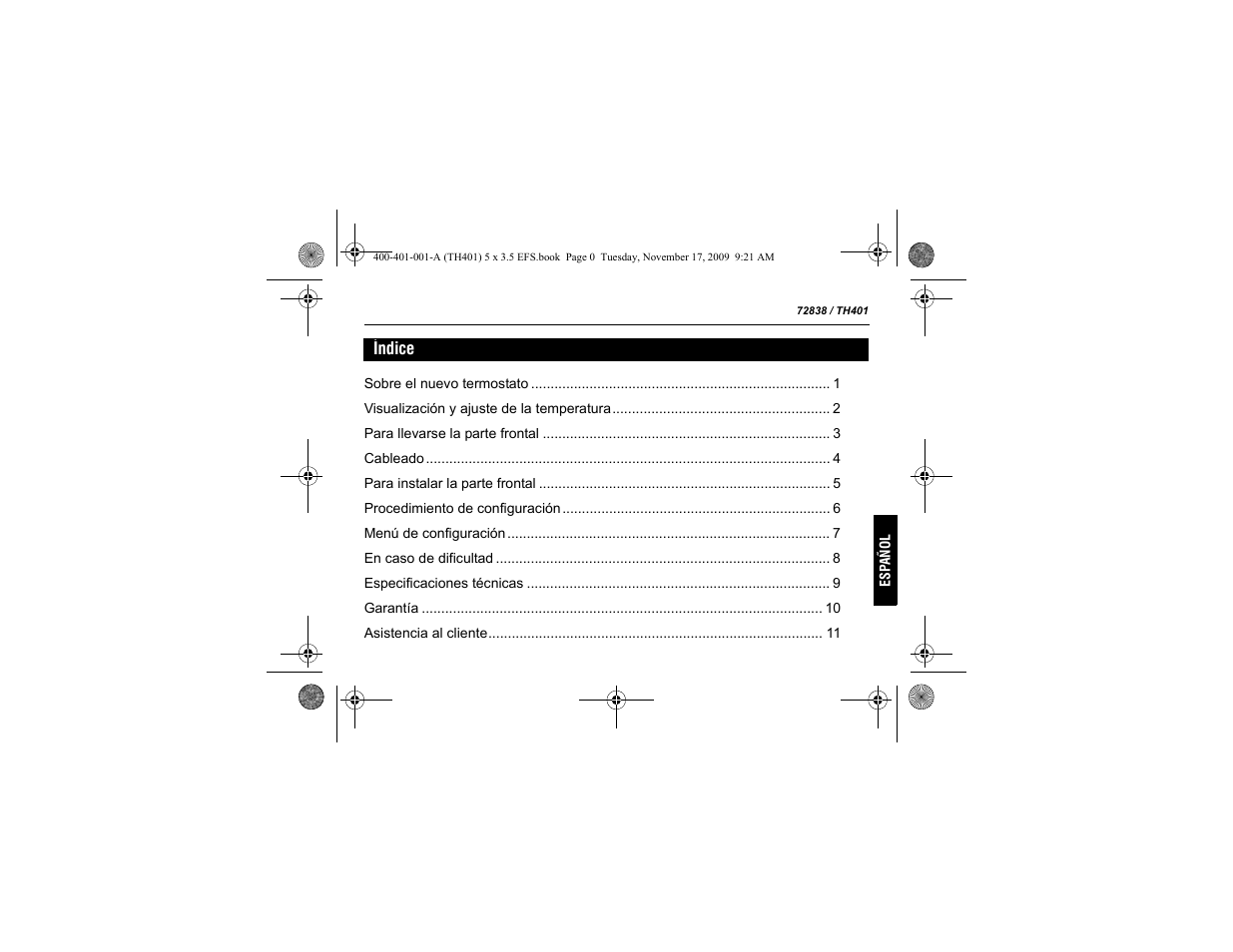 Honeywell 72838 User Manual | Page 27 / 40