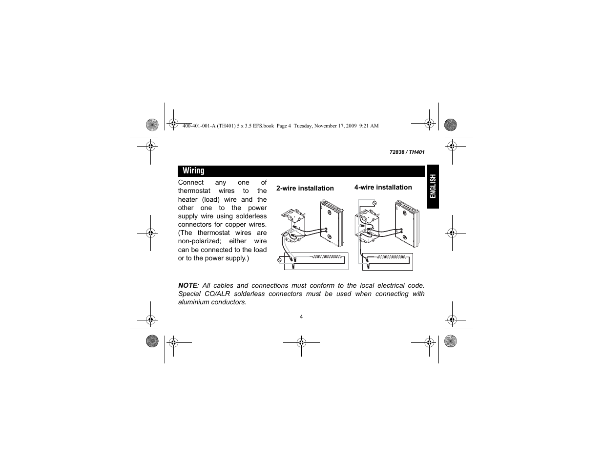 Honeywell 72838 User Manual | Page 7 / 40