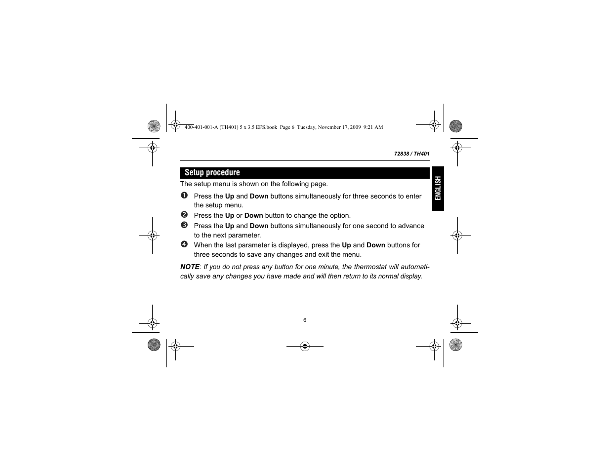 Honeywell 72838 User Manual | Page 9 / 40
