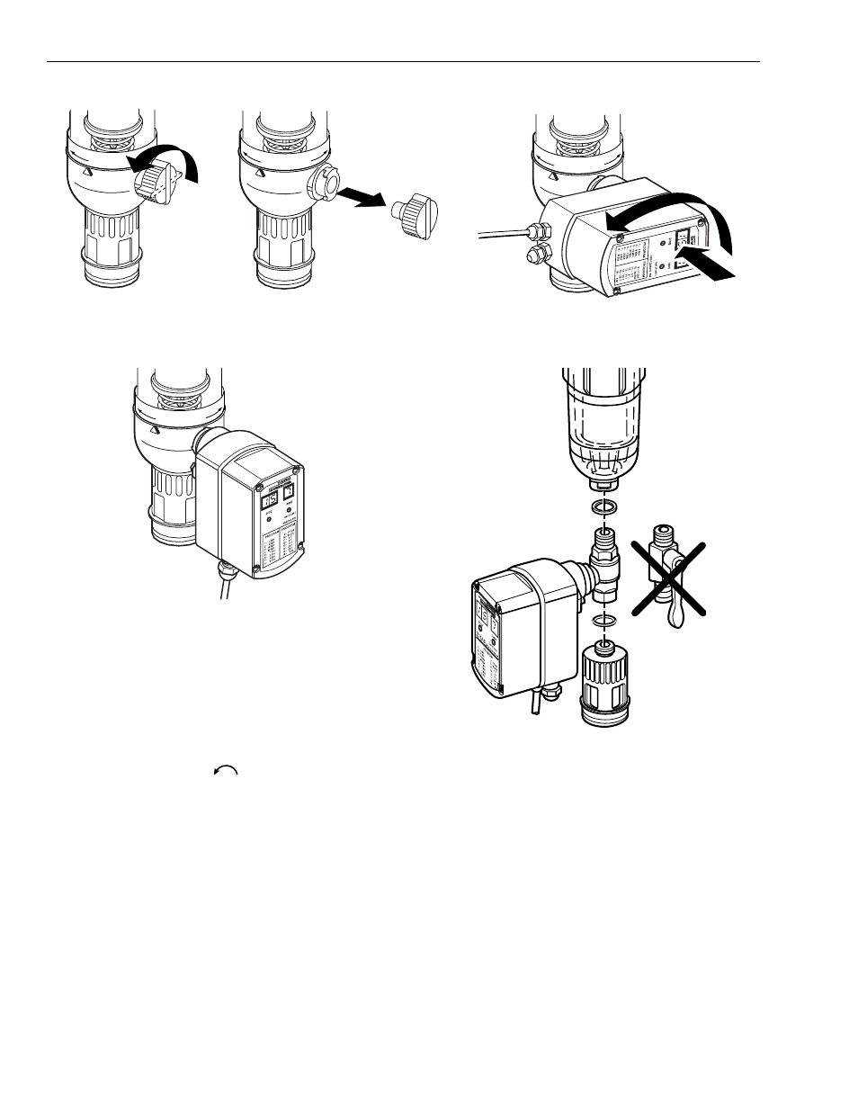 Set pressure gauge needles, Installation on an f76a | Honeywell MV876B1018 F76S User Manual | Page 6 / 16
