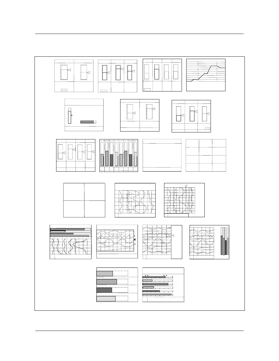 18 program displays, S p1, Sp1 profil01 | Lp1 lp2, Lp1 lp2 lp3, Sp1 sp2 sp3 | Honeywell VRX180 User Manual | Page 164 / 294