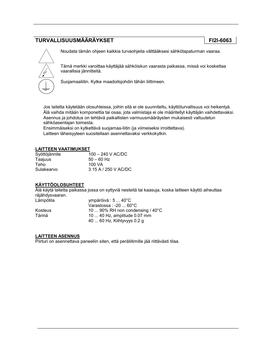 Honeywell VRX180 User Manual | Page 281 / 294