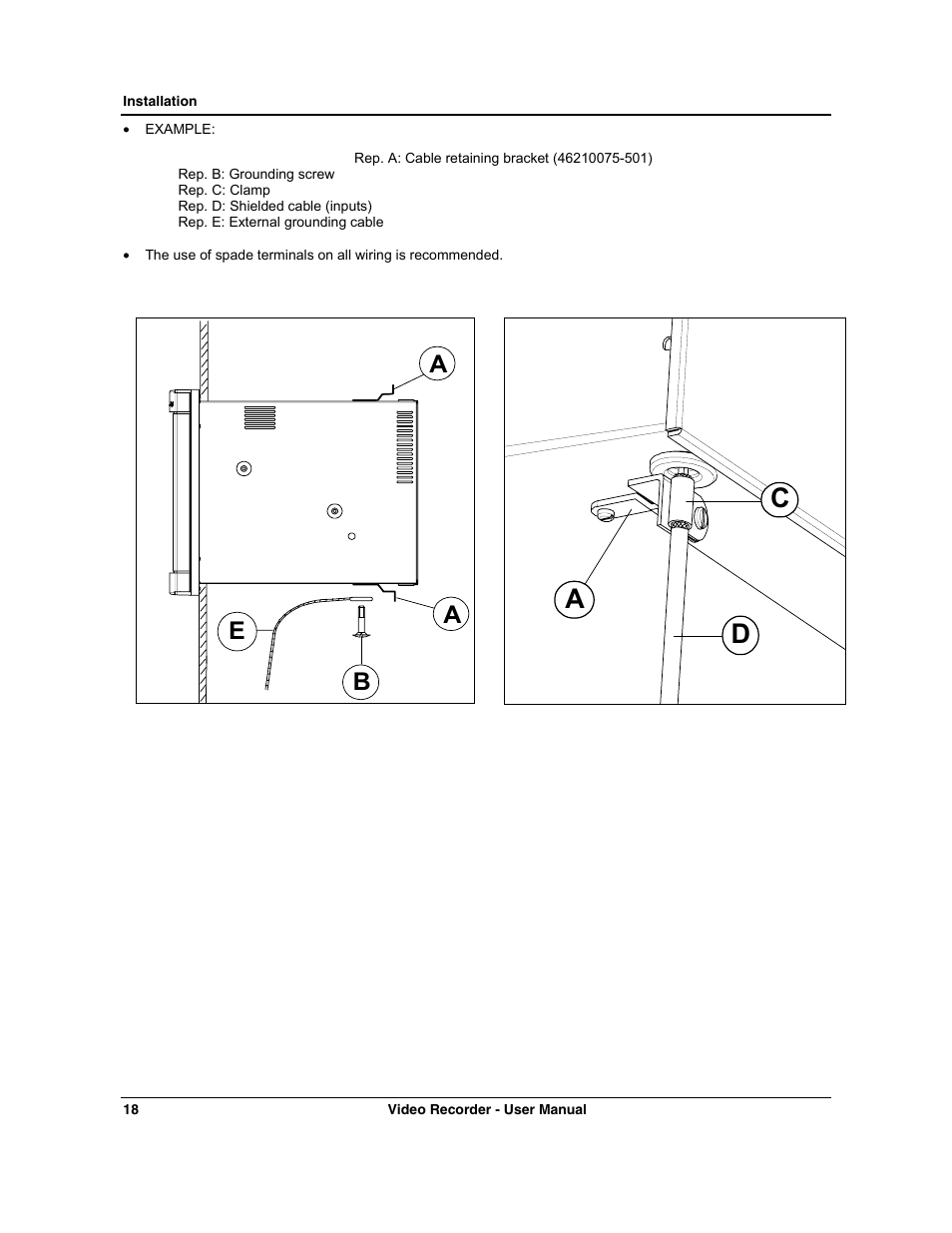 Ac d, Ab e | Honeywell VRX180 User Manual | Page 32 / 294