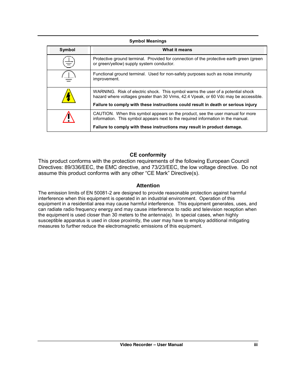 Honeywell VRX180 User Manual | Page 5 / 294