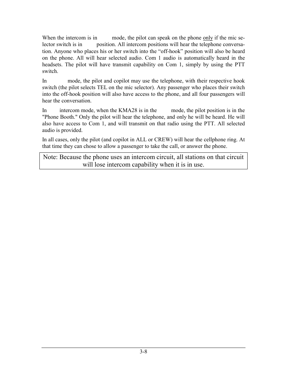Honeywell KMA28 User Manual | Page 27 / 35